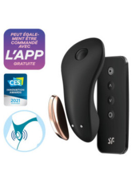 Stimulateur clitoridien connecté USB avec télécommande Little Secret Satisfyer - CC597253